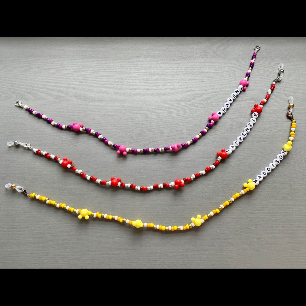 Mask Chain/Holder for Kids- Personalized - Picture 4 of 7
